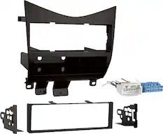 Front. Metra - Dash Kit for Select 2003-2007 Honda Accord - Black.