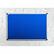 Alt View 18. Floortex - Viztex Fabric Bulletin Board with an Aluminium frame - 24'' x 36'' - Blue.