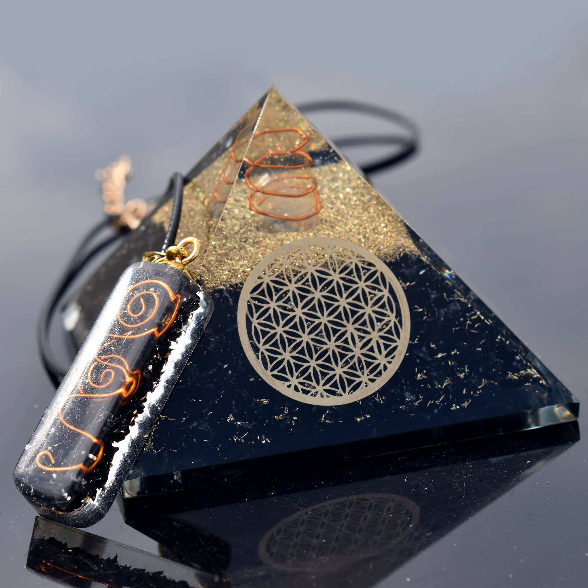 Black Tourmaline With Necklace