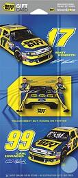 Front Large. BestBuy GC - $50 Nascar Best Buy Racing Gift Card.