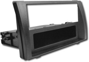 Metra - Dash Kit for Select 2002-2006 Toyota Camry DIN DDIN - Black - Angle_Zoom