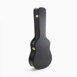 On Stage Stands - On-Stage GCA5000B Hardshell Acoustic Guitar Case (Dreadnought-Body Instrument Protection, Storage, and Carrying, Molded - Black