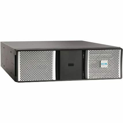 Front. Eaton - Eaton 240V Extended Battery Module (EBM) for Select Eaton 9PX G2 UPS Systems, 3U Rack/Tower - 240 V DC - Lead Acid - Black.