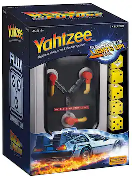 USAoploy - Back to the Future Yahtzee Dice Game