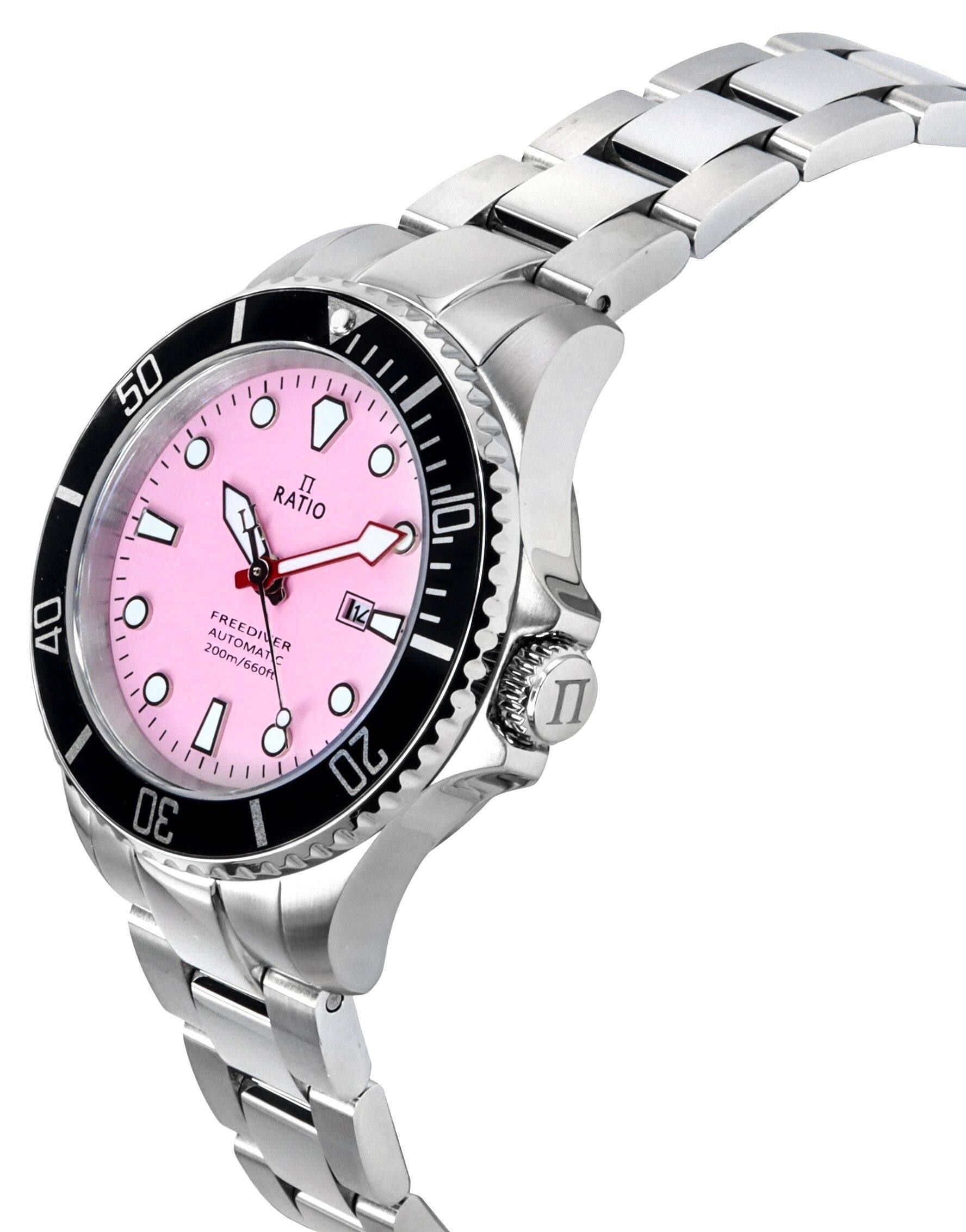 50 O O O L RATIO 10, - 40 O l AUTOMATY ER 200m/660f O O I I 8 20 30 II

FREEDIVER
AUTOMATIC
200m/660f