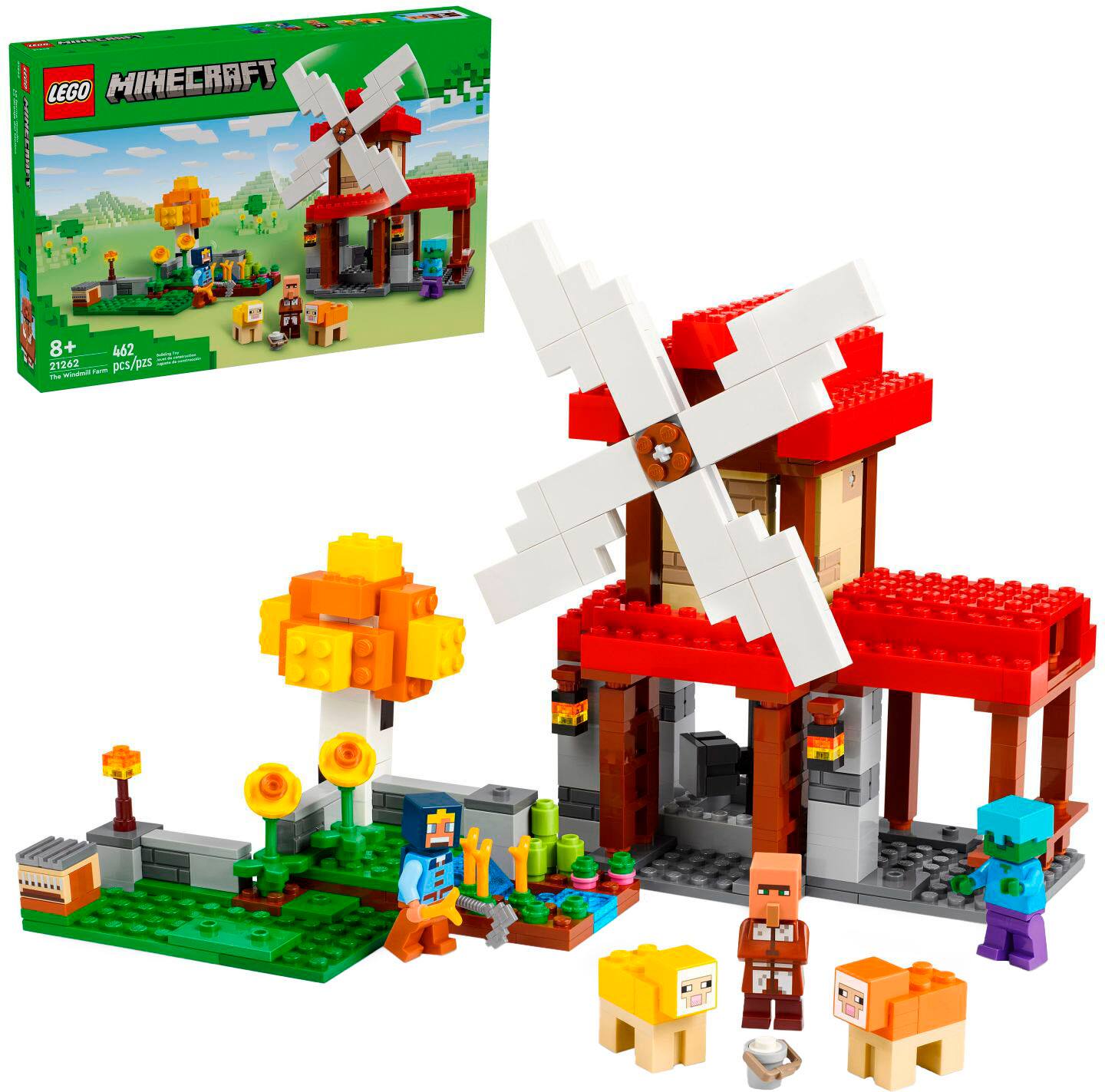LEGO - Minecraft The Windmill Farm Buildable Video Game Toy 21262
