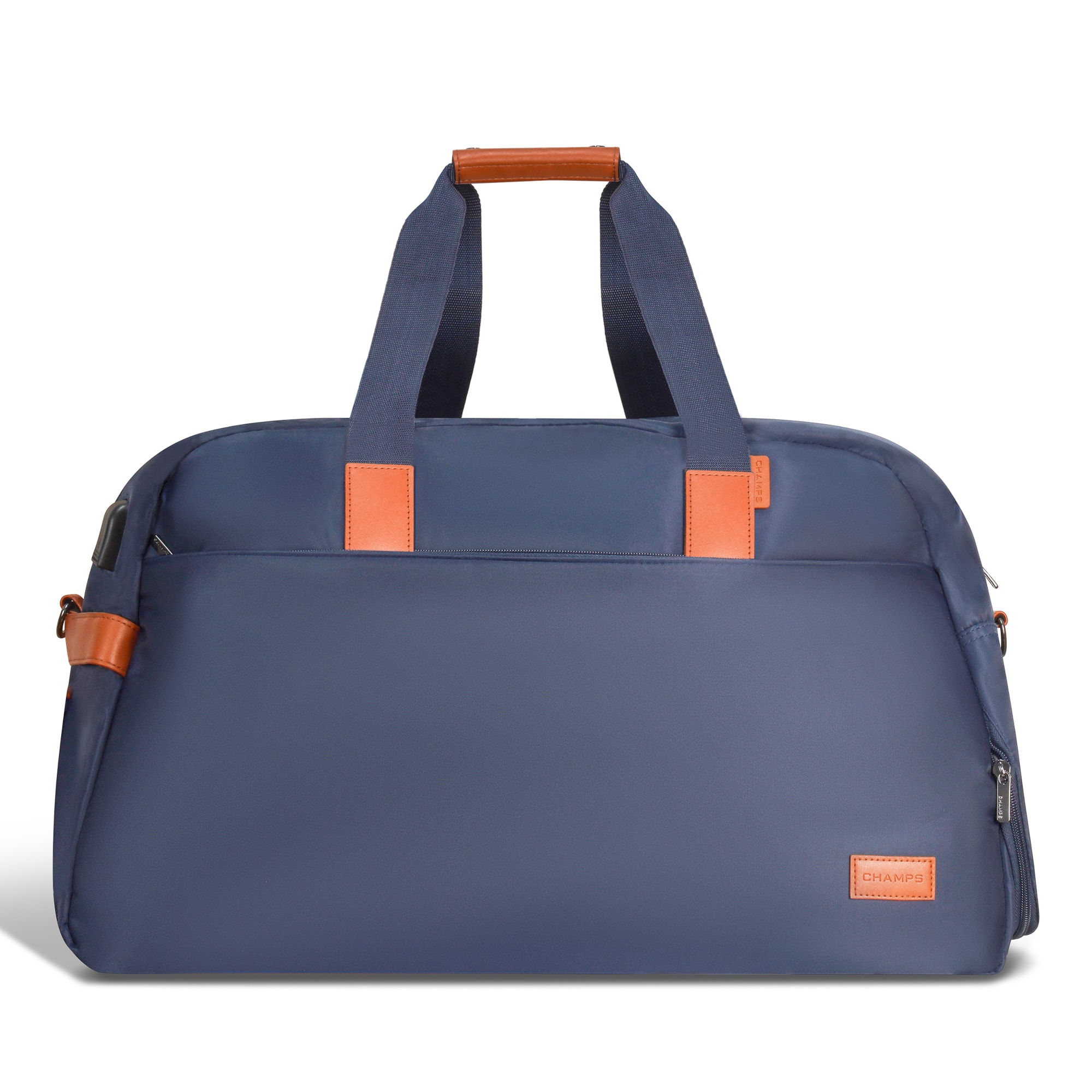 Photos - Travel Bags Champs  Vintage Weekender Duffel Bag - Navy DB-900-NAVY 