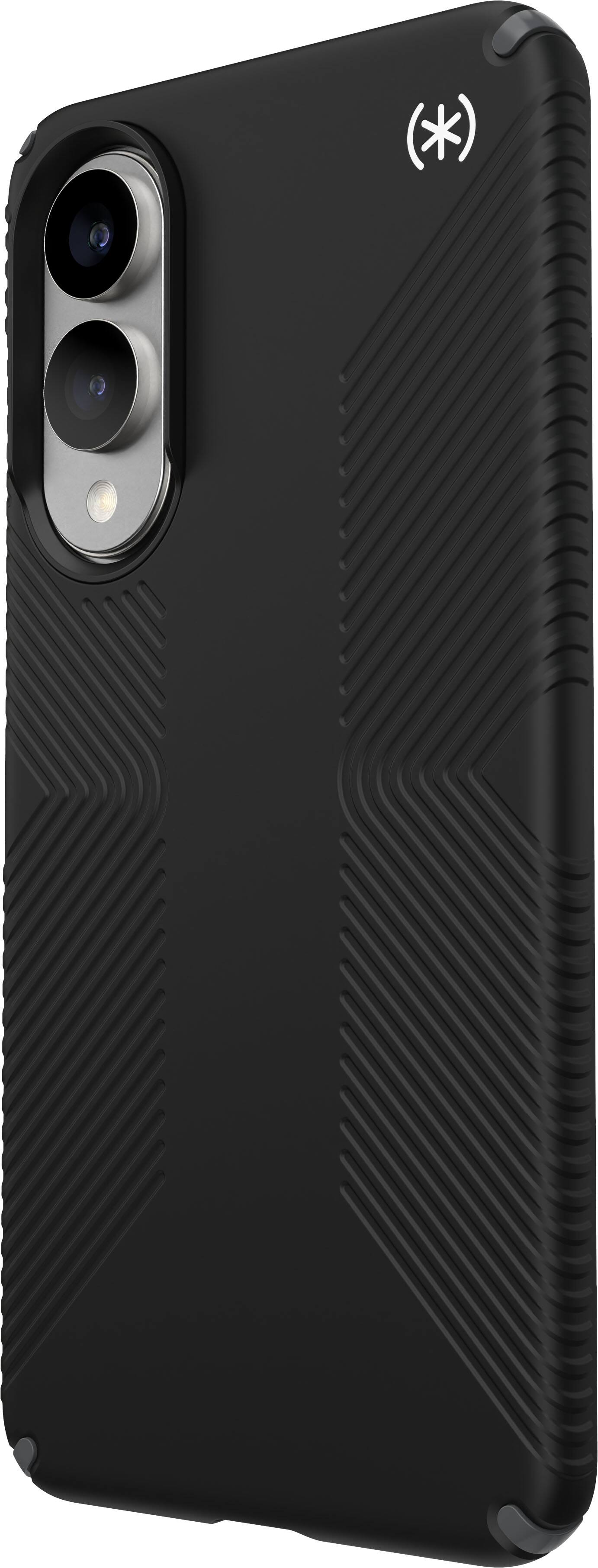 Back. Speck - Samsung Galaxy S25 Edge Presidio2 Grip with MagSafe - Black.