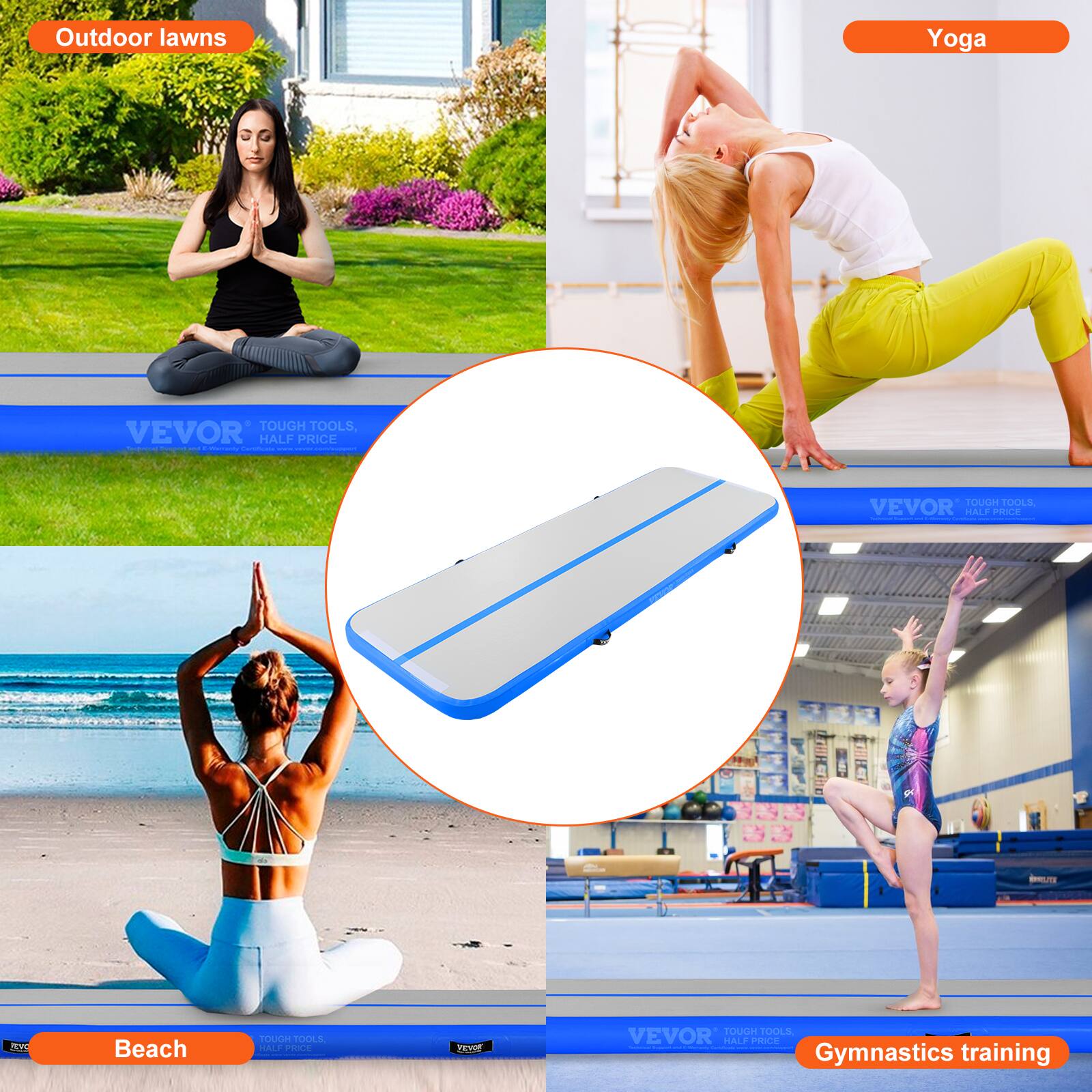 Outdoor lawns Yoga Beach Gymnastics training TOUGH TOOLS VEVOR HALF PRICE - - YOUGH TOCKA VEVOR HAE P E - Rore Beach FEMON TOOLS HACP PRIF CASR TOUGH TOOLS VEVOR MALY POE
