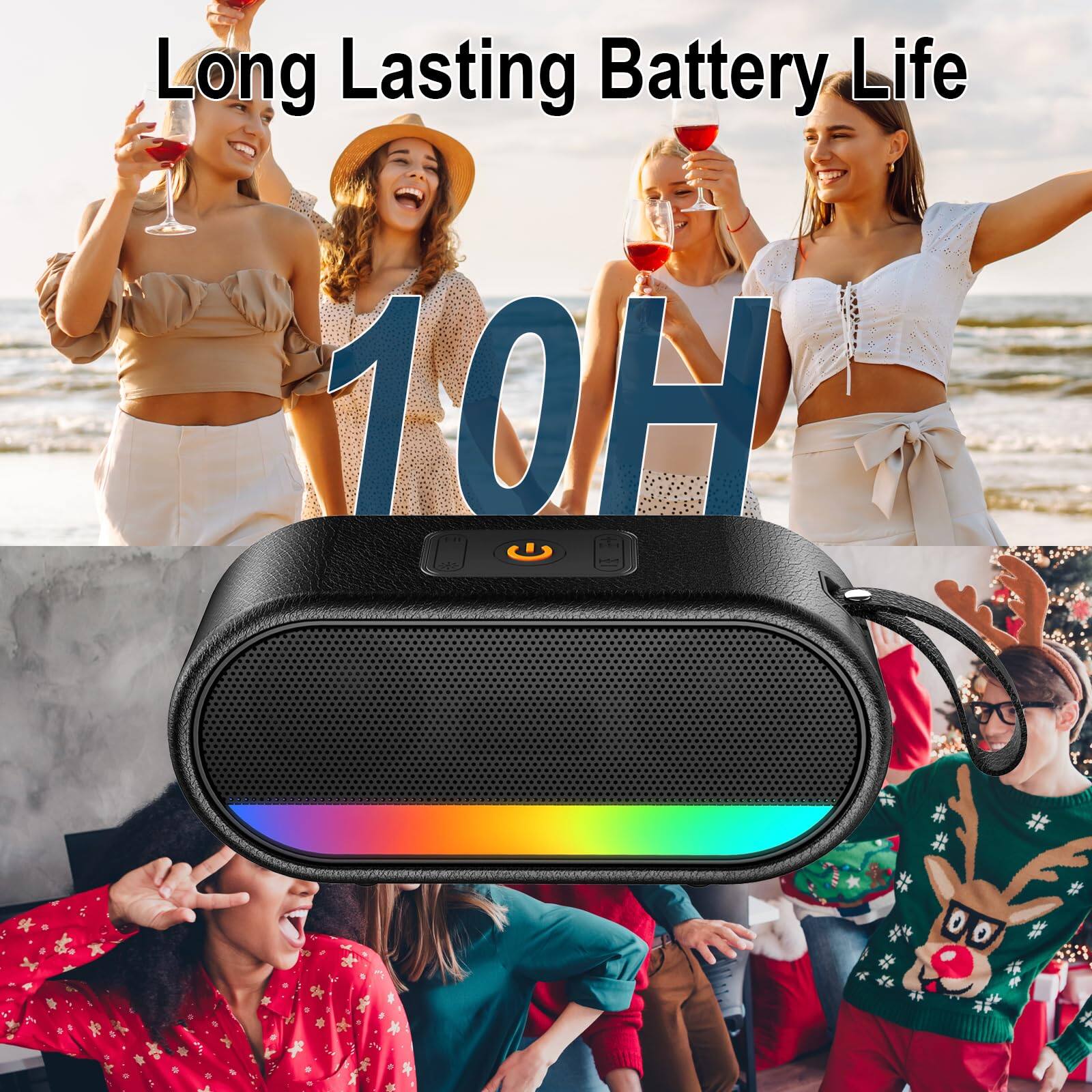 Long Lasting Battery Life  
10H