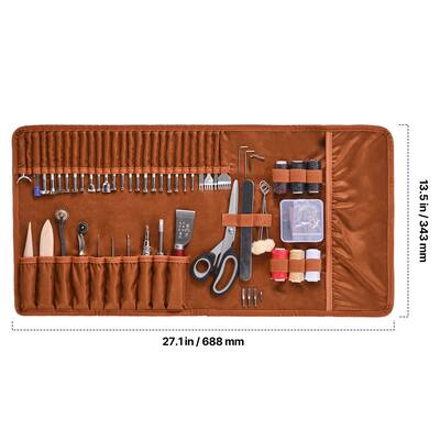 Cuir Craft Ensemble D'Outils De Bricolage En Cuir, Spacer Gaufrage