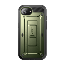 SUPCASE - iPhone 16e Unicorn Beetle Pro Rugged Case - Dark Green