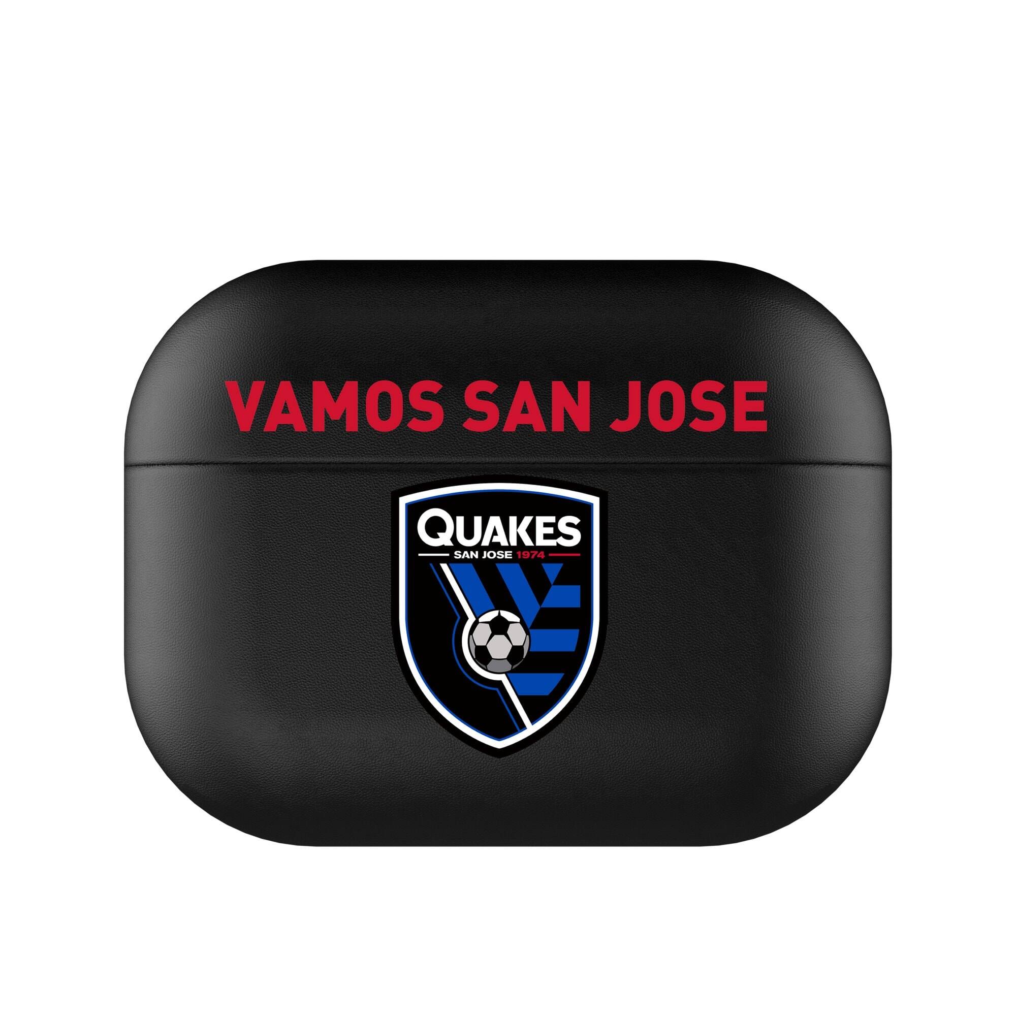 Keyscaper - San Jose Earthquakes San Jose Earthquakes Insignia AirPods Case Cover - No Size - Black