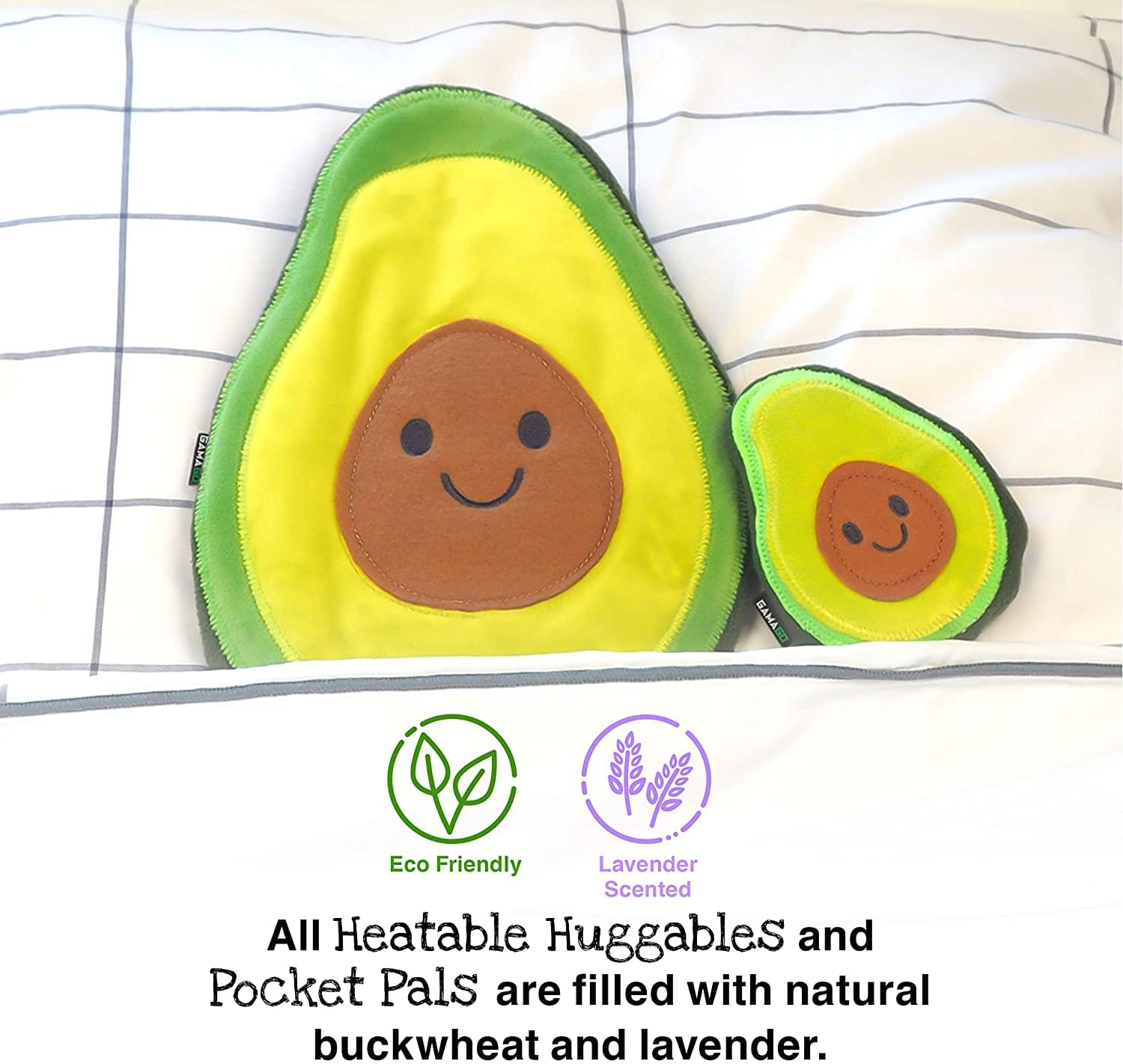 AMA SAMATC Eco Friendly Lavender Scented All Heatable Huggables and Pocket Pals are filled with natural buckwheat and lavender.