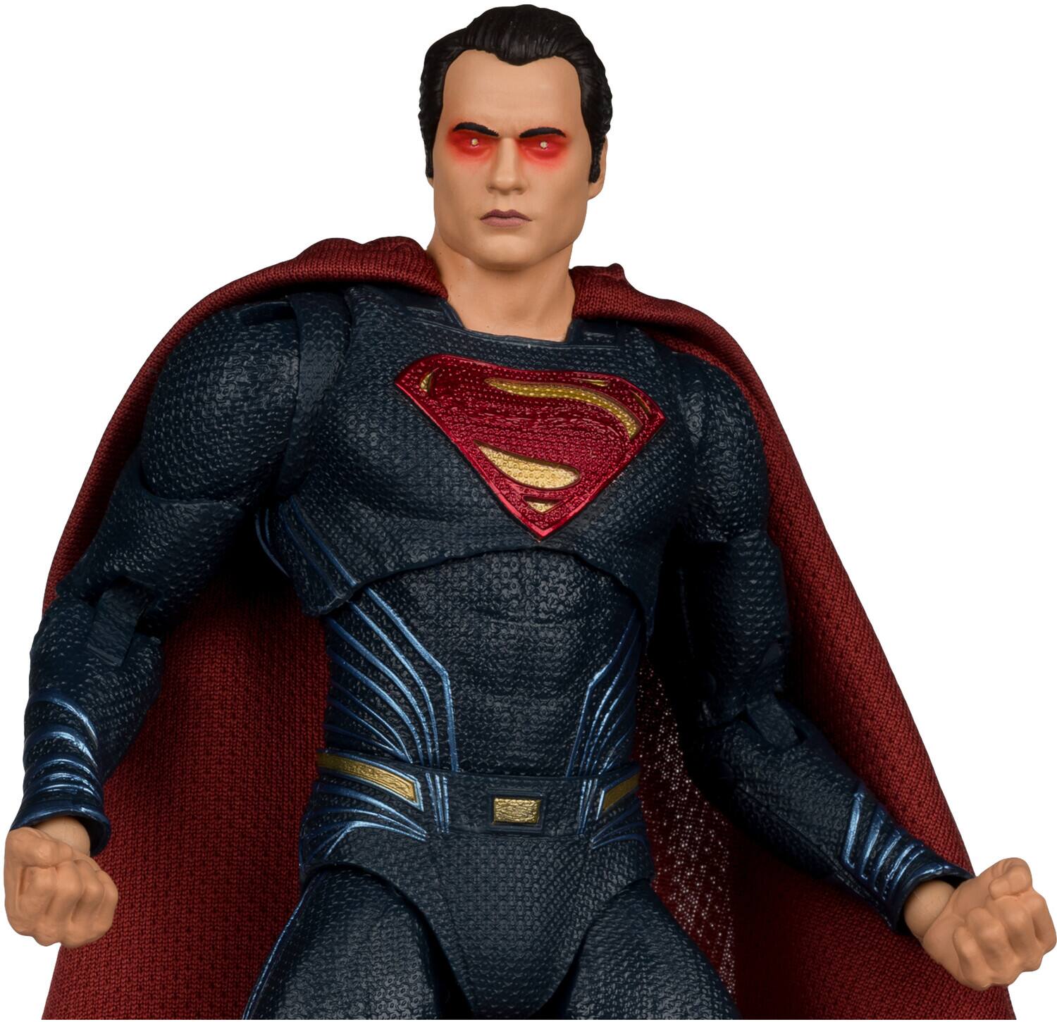 Alt View 4. McFarlane Toys - DC Multiverse - Batman V Superman: Dawn of Justice - 7" Superman (Heat Vision) Action Figure   - COLLECTIBLES - Multicolor.