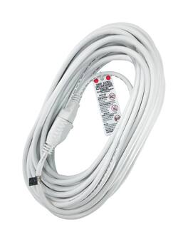 ProjeX - Outdoor 50 ft. L Extension Cord 16/3 - White