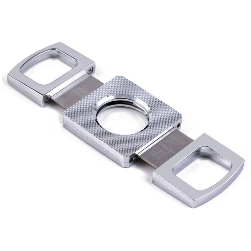 Angle. Prestige - Silver Etched High End Cutter - Silver Finish.