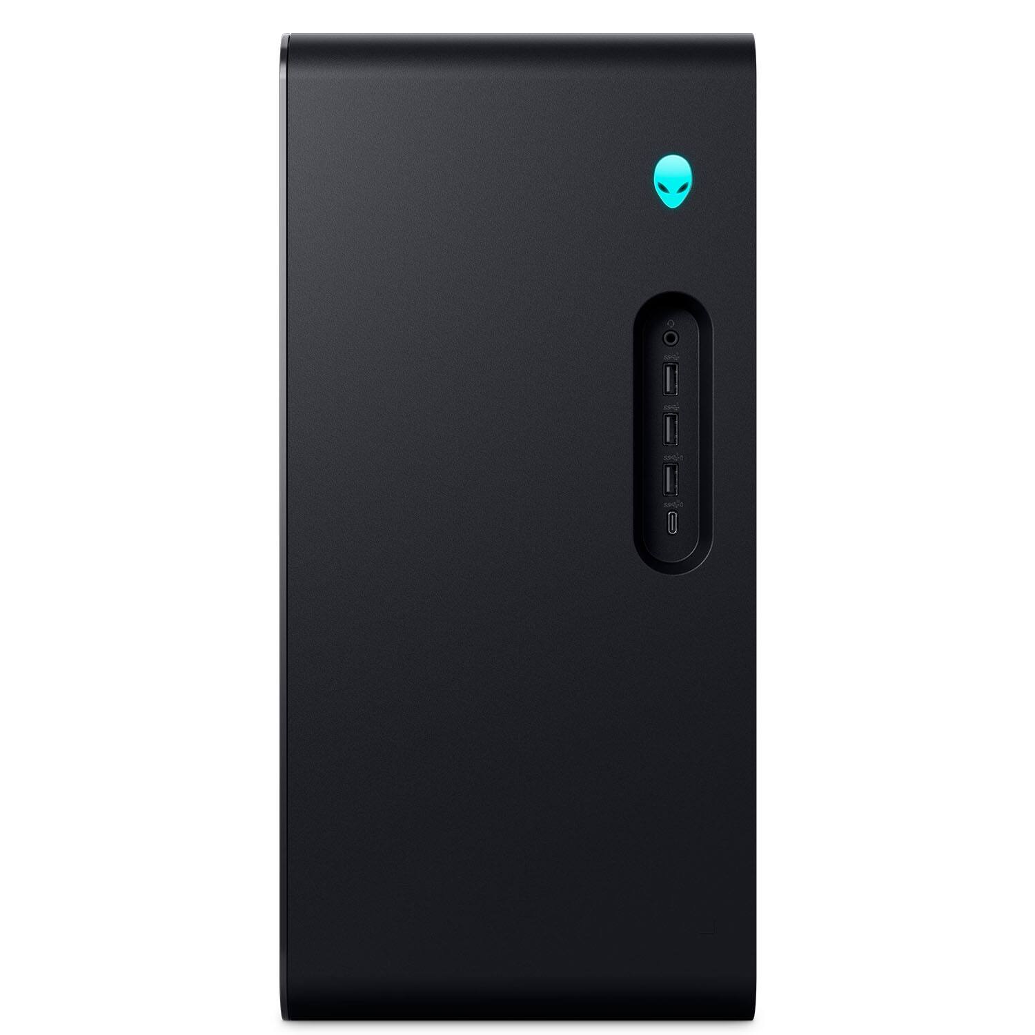 Alt View 5. Alienware - Alienware Aurora ACT1250 Desktop PC (Intel Ultra 7 265F, 32GB DDR5, 1TB M.2  PCIe SSD, Win 11 Pro) w/USB Hub - Black.