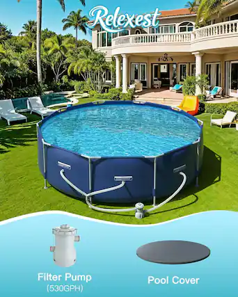 Relaxest Filter Pump (530GPH) Pool Cover