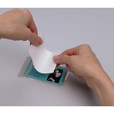 Alt View 4. Fellowes - Self Sealing Laminating Pouch, 5 Mil, 5/Pack - Clear.