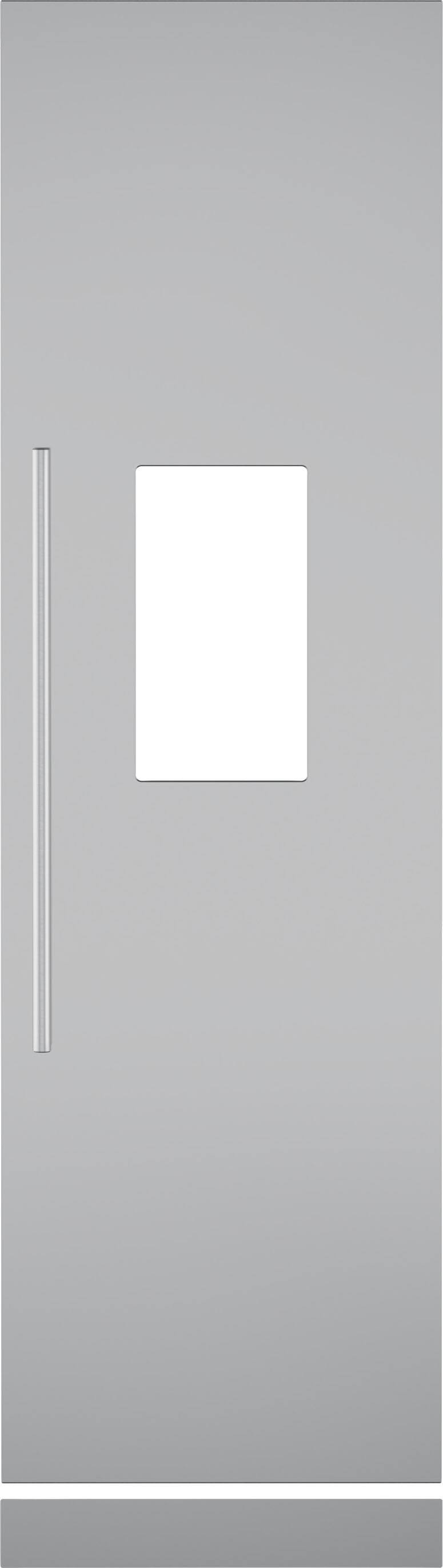 Front. Thermador - 24 inch Flush Panel Kit for T24ID100RP Thermador Dispenser Freezer Columns with Right-Hinge, Handle-Ready - Stainless Steel.