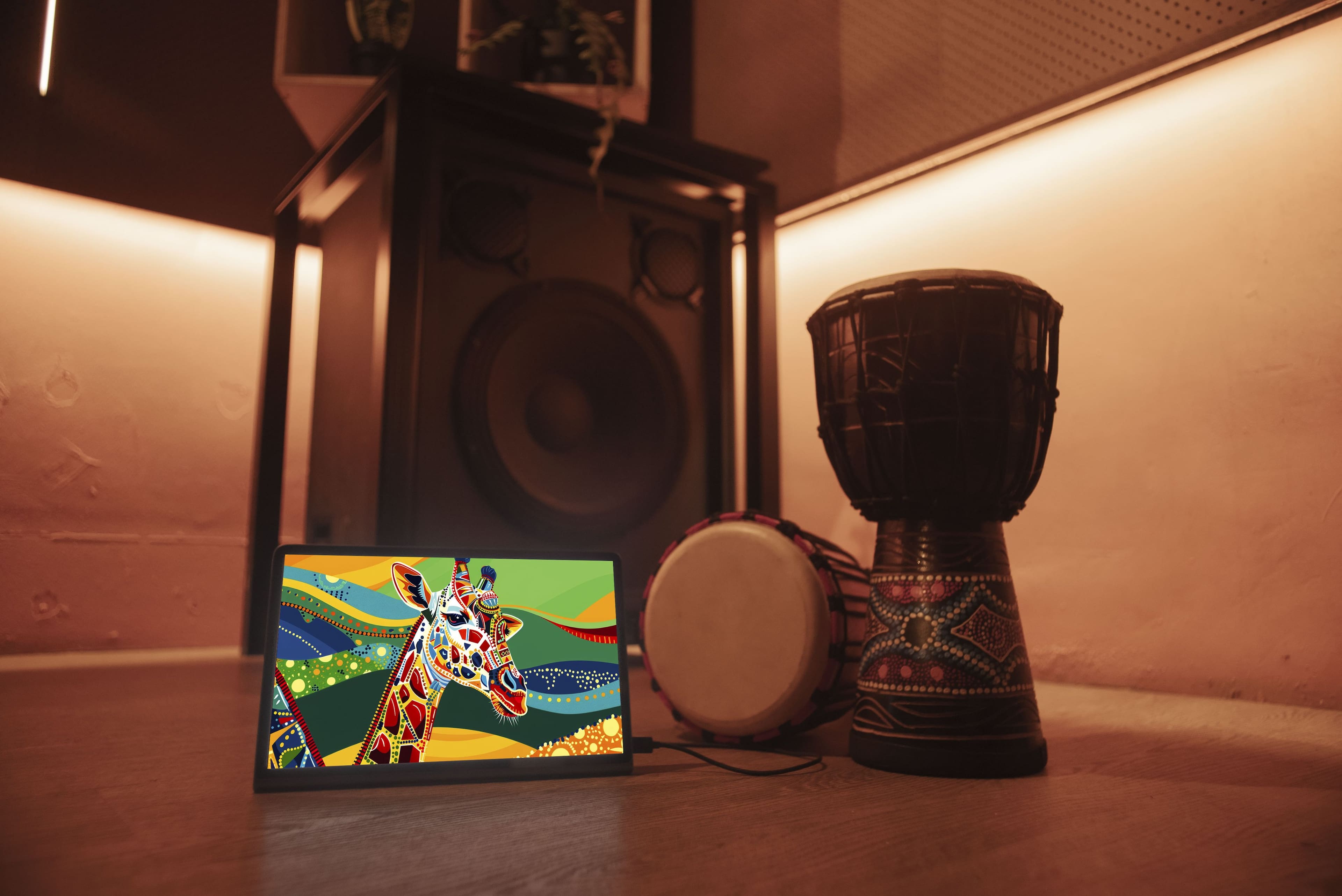 Alt View 15. Lenovo - Tab Plus - 11.5" 2K Tablet - 8GB RAM - 128GB UFS - Luna Grey.