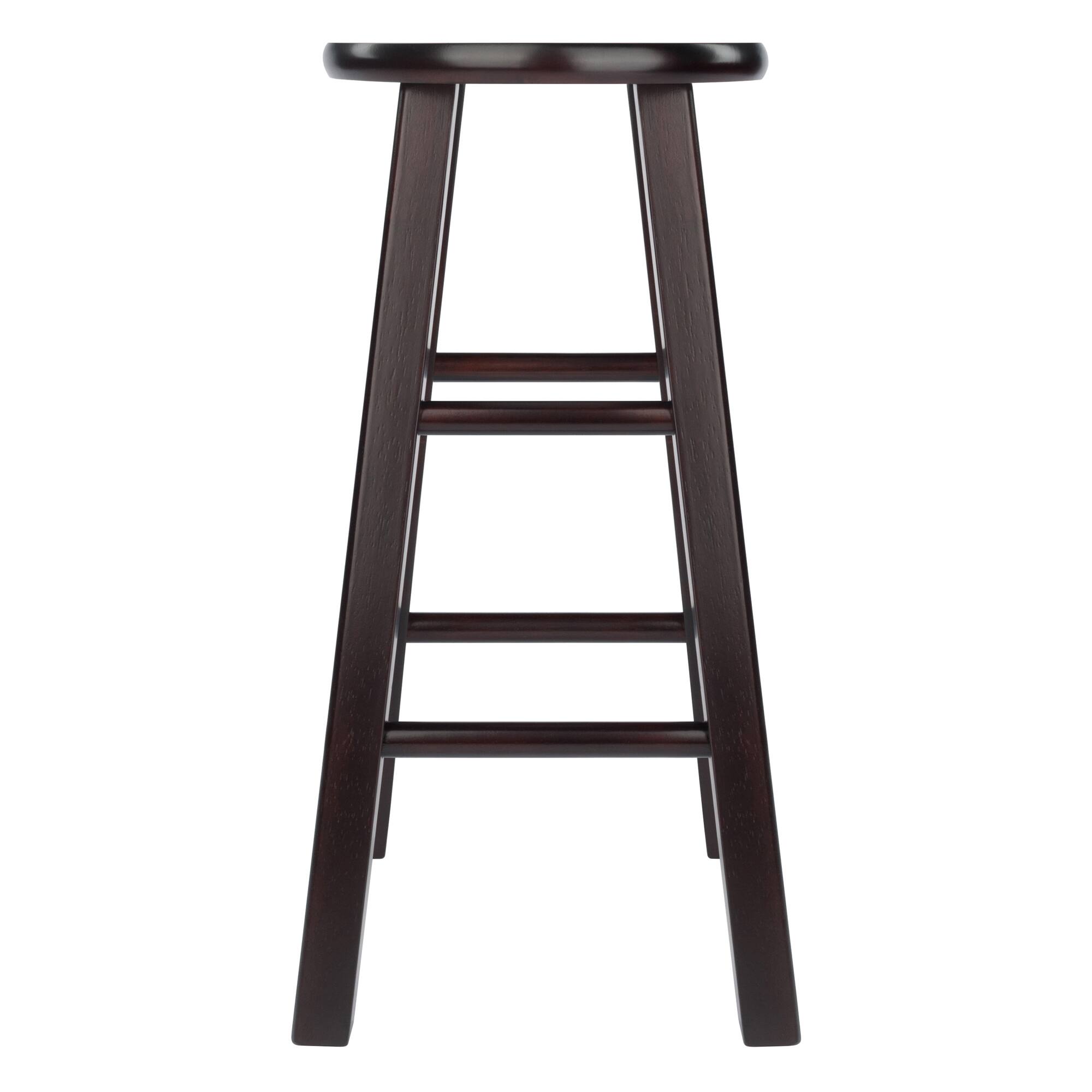Alt View 3. Winsome Wood - Element 2-Pc Counter Stool Set - Espresso.