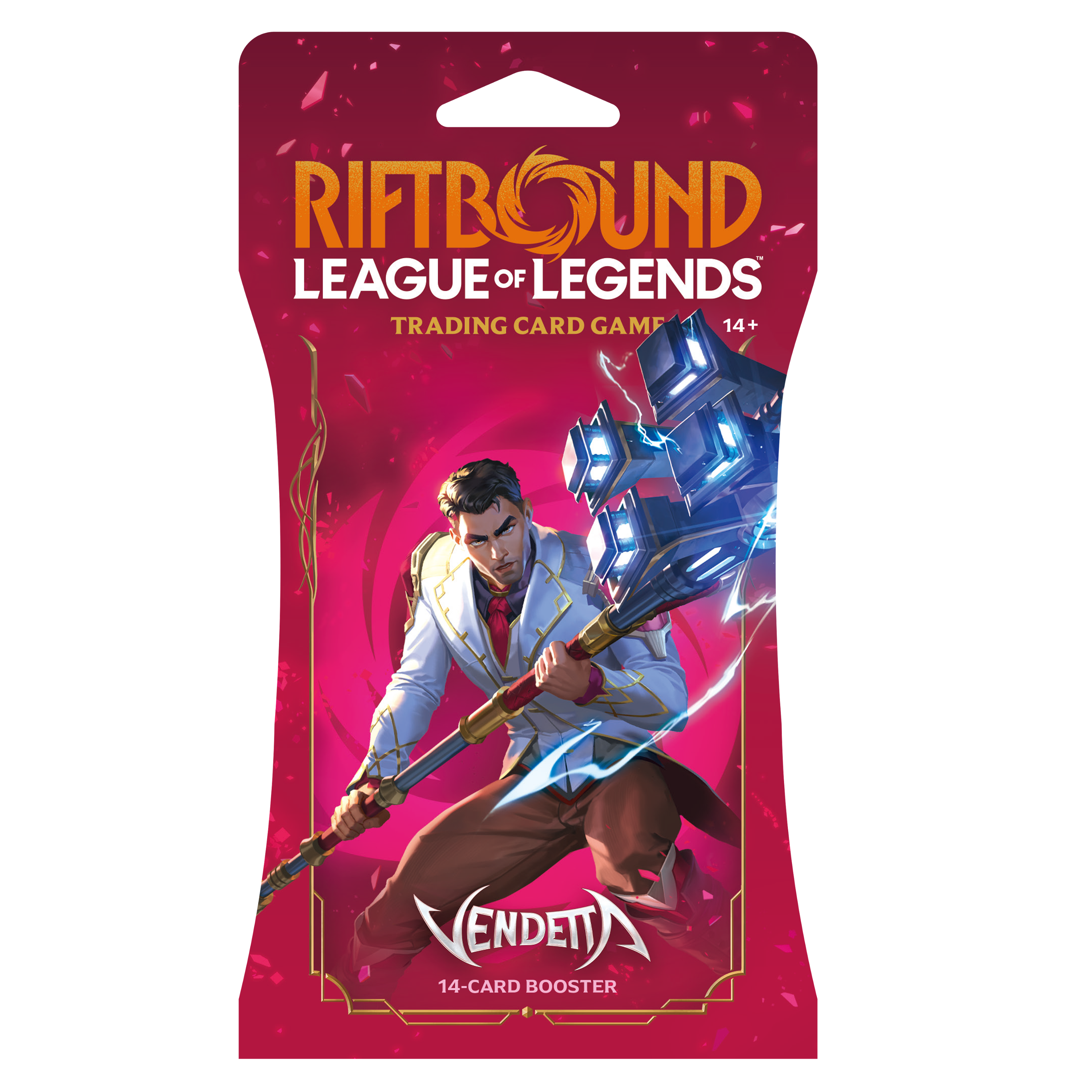 RIFTBOUND LEAGUE OF LEGENDS TRADING CARD GAME 14+ ENDETT 14-CARD BOOSTER