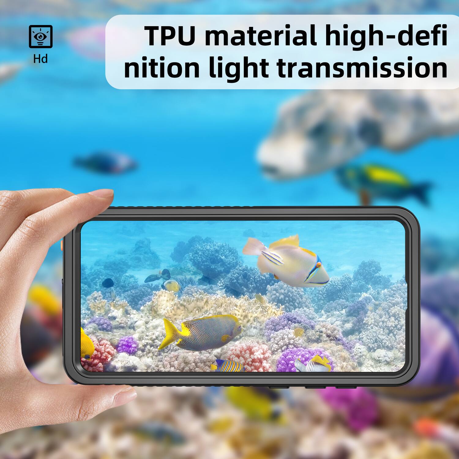 TPU material high-definition light transmission