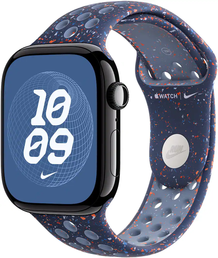 Apple 46mm Nike Sport Band M/L Blue Ribbon MGCA4AM/A Best Buy