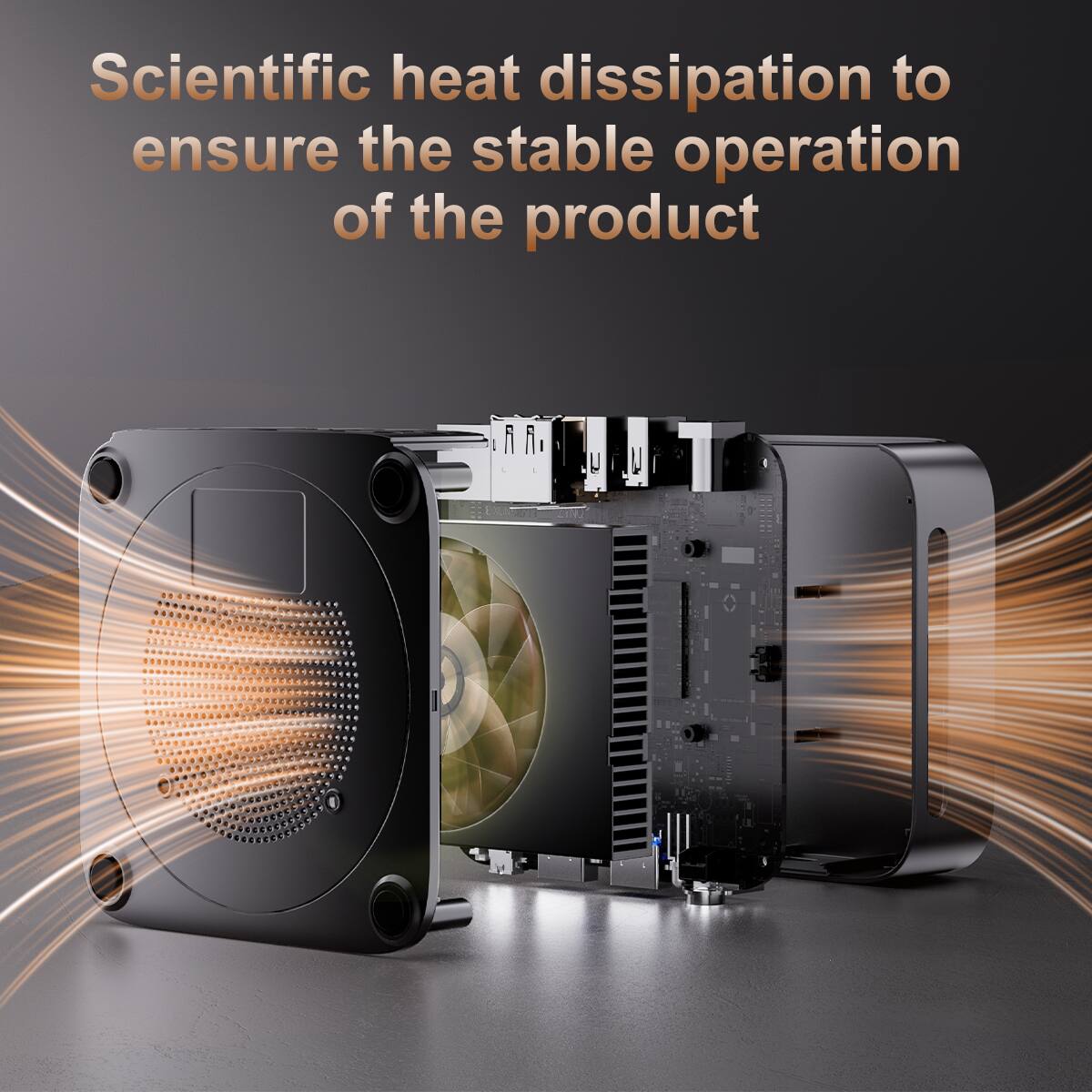 Scientific heat dissipation to ensure the stable operation of the product