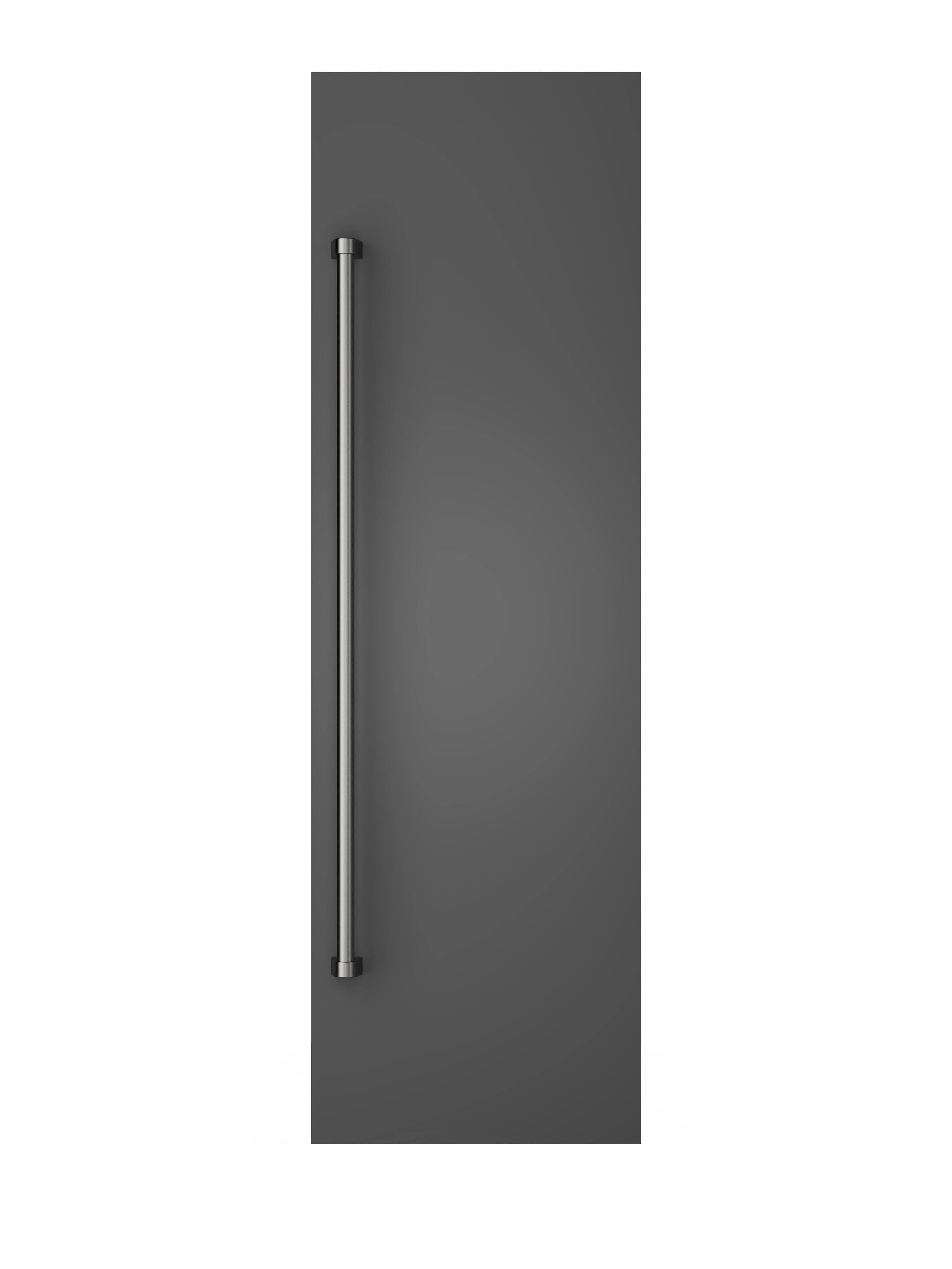 Alt View 1. Viking - 24"W. Door Panel  for Viking Veil FDFZIC7240L FDFZIC7240R FDREIC7240L & FDREIC7240R Ref./Frz. Models - Damascus Gray - Damascus Gray.