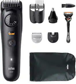 Braun - Series 7 All-in-one 7530 Electric Shaver Trimmer - Matte Black
