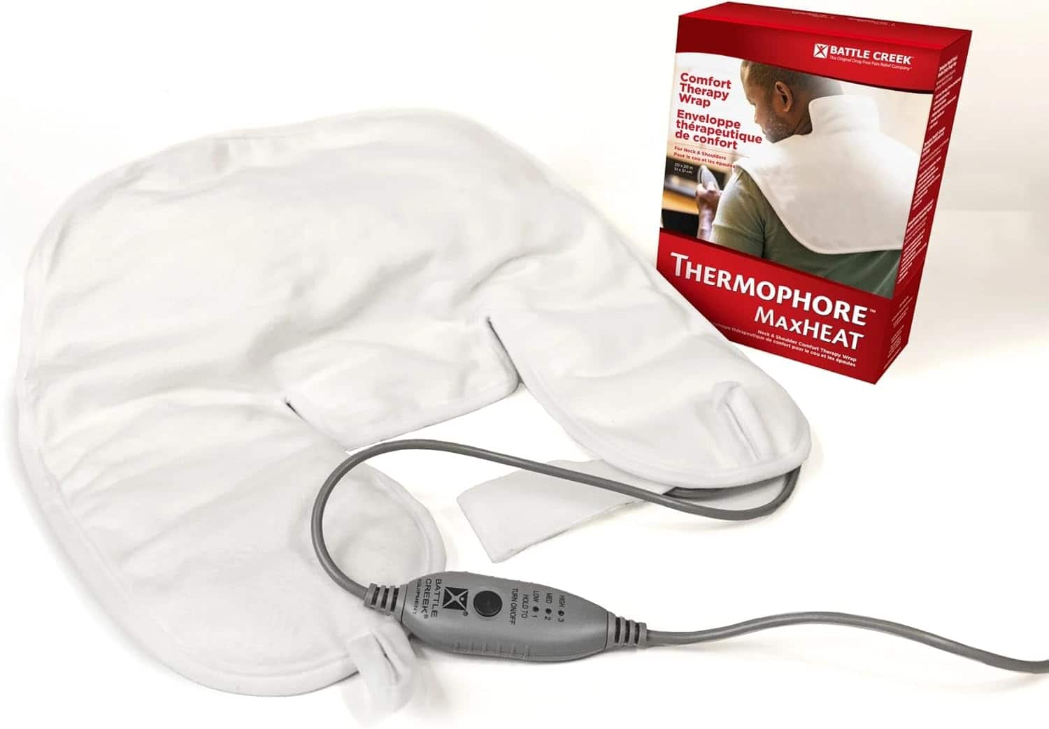 Thermophore - MaxHEAT Neck & Shoulders Moist Heat Therapy Pad price history on PriceWatchPro