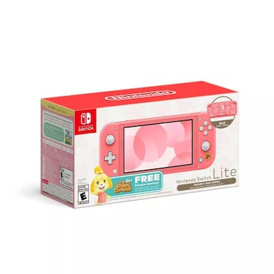 Switch Lite Animal Crossing: New Horizons Bundle Isabelle's Aloha Switch Lite Animal Crossing: New Horizons Bundle Isabelle's Aloha