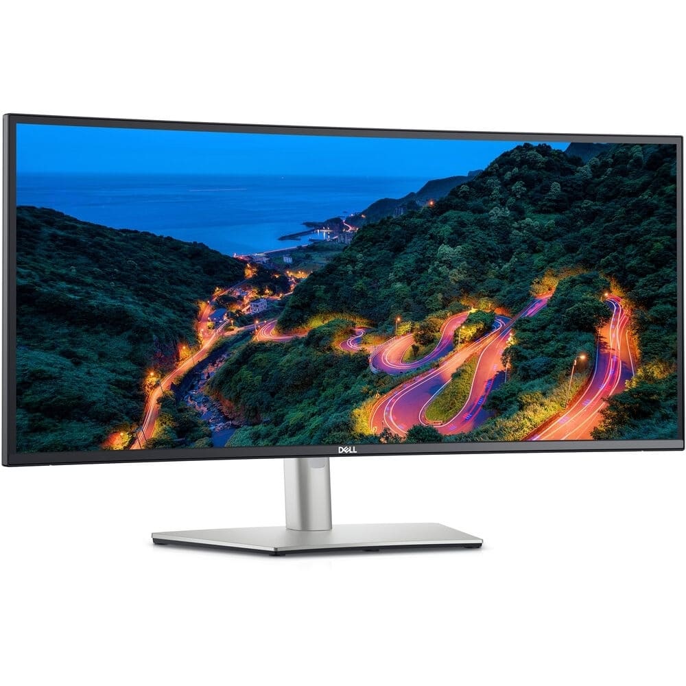 Dell - U3423WE 34" UW-QHD (3440x1440) 8ms Curved IPS Monitor,  - Black