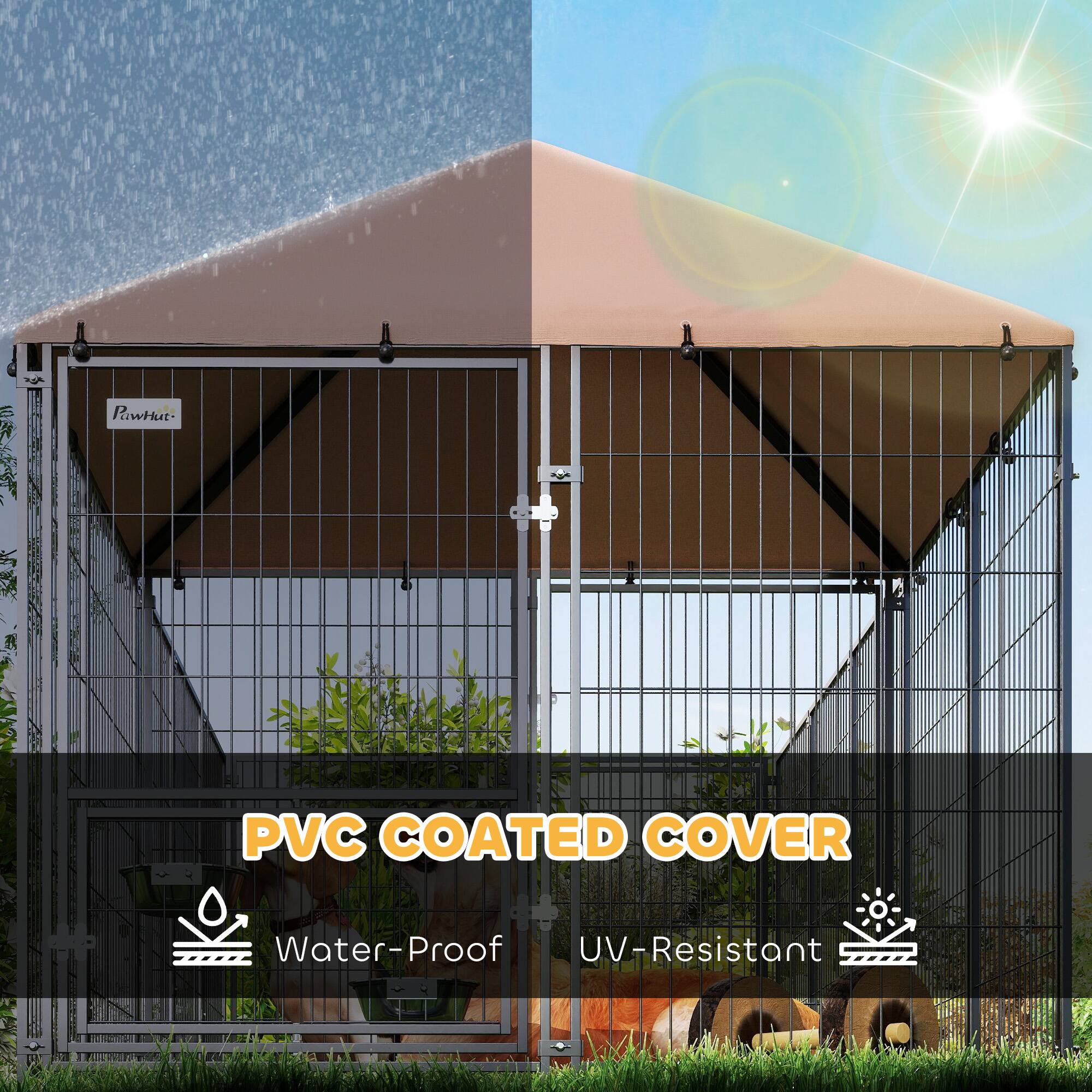 PVC COATED COVER  
Water-Proof  
UV-Resistant