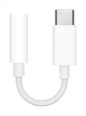 Front. Apple - USB-C to 3.5mm Headphone Jack Adapter.