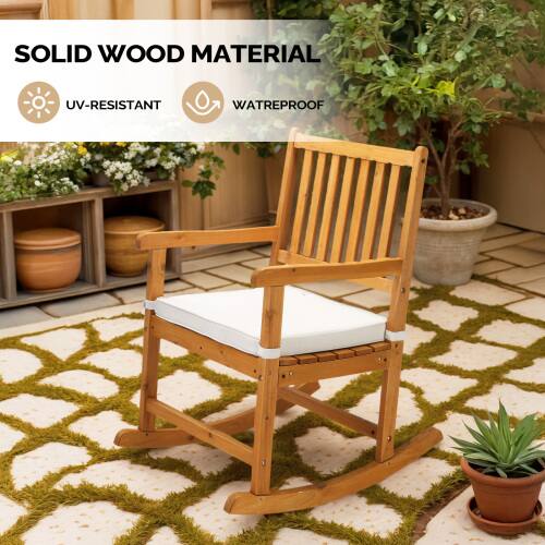 SOLID WOOD MATERIAL  
UV-RESISTANT  
WATERPROOF