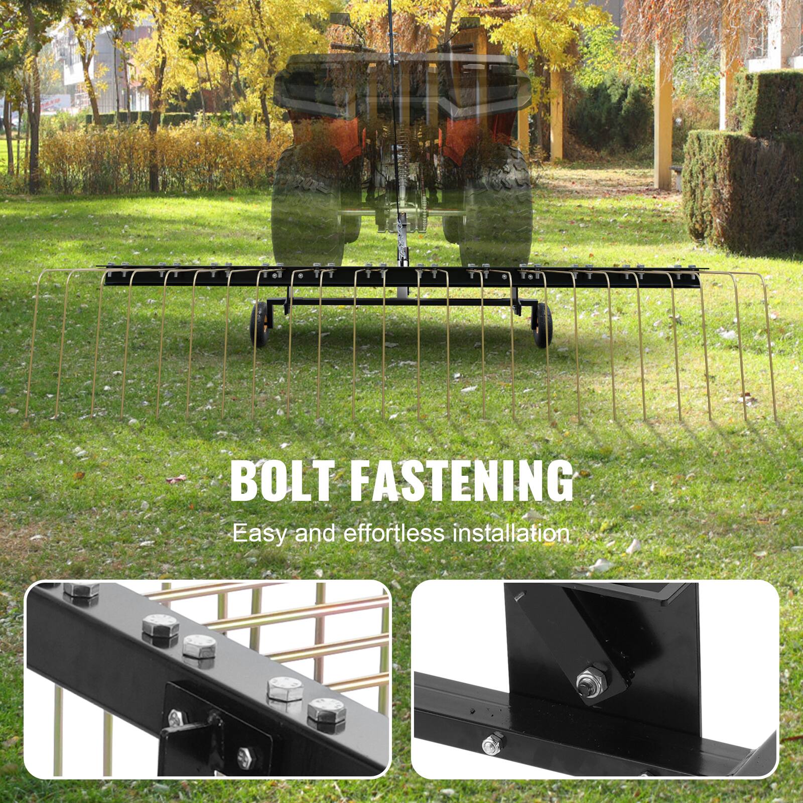 BOLT FASTENING
Easy and effortless installation