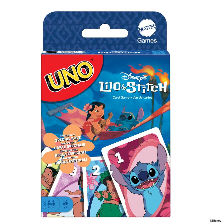 Mattel UNO Disney's Lilo and Stitch Card Game JCC10 Best Buy