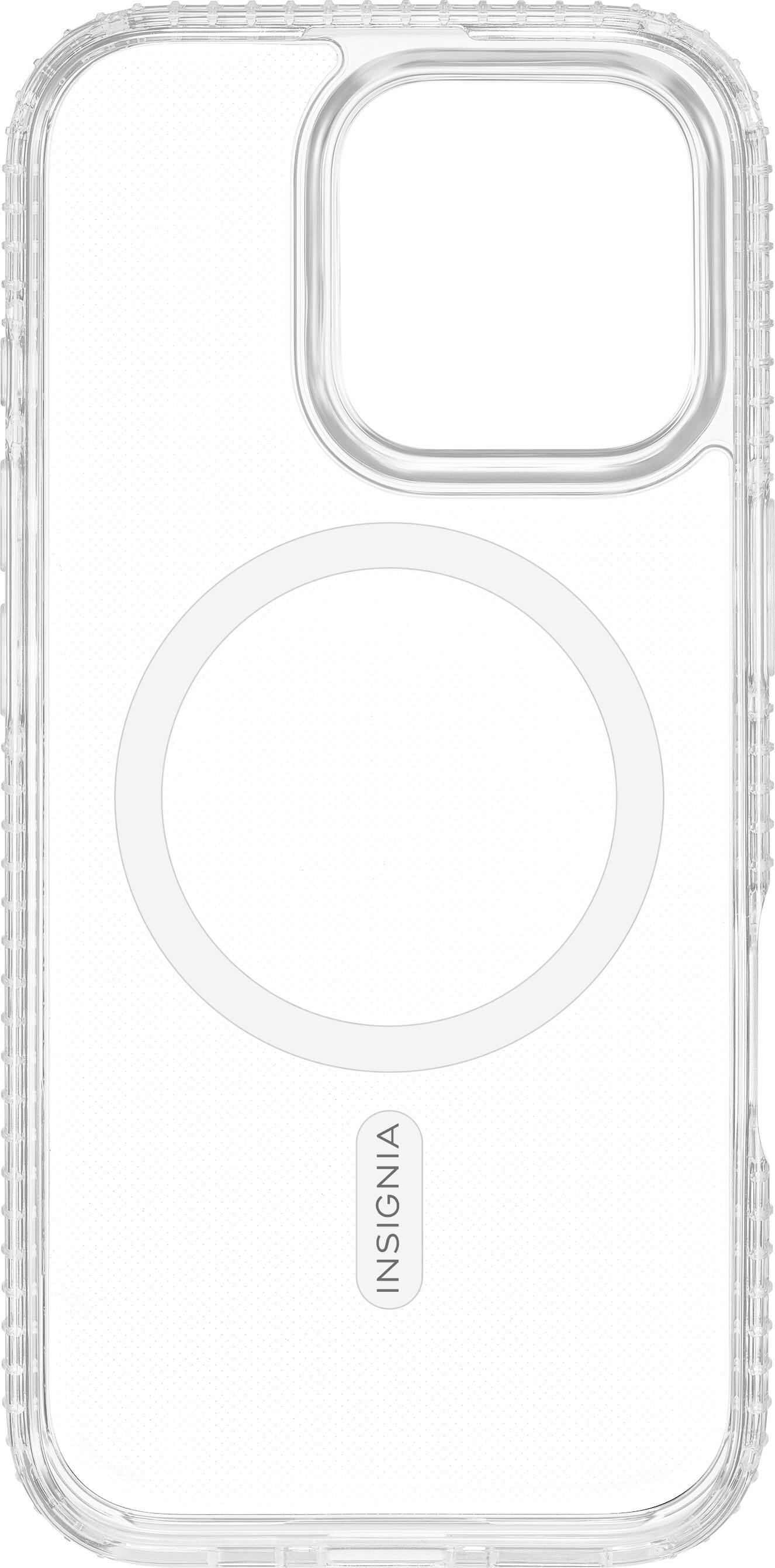 Insignia™ HardShell Case with MagSafe for iPhone 16 Pro Clear NS