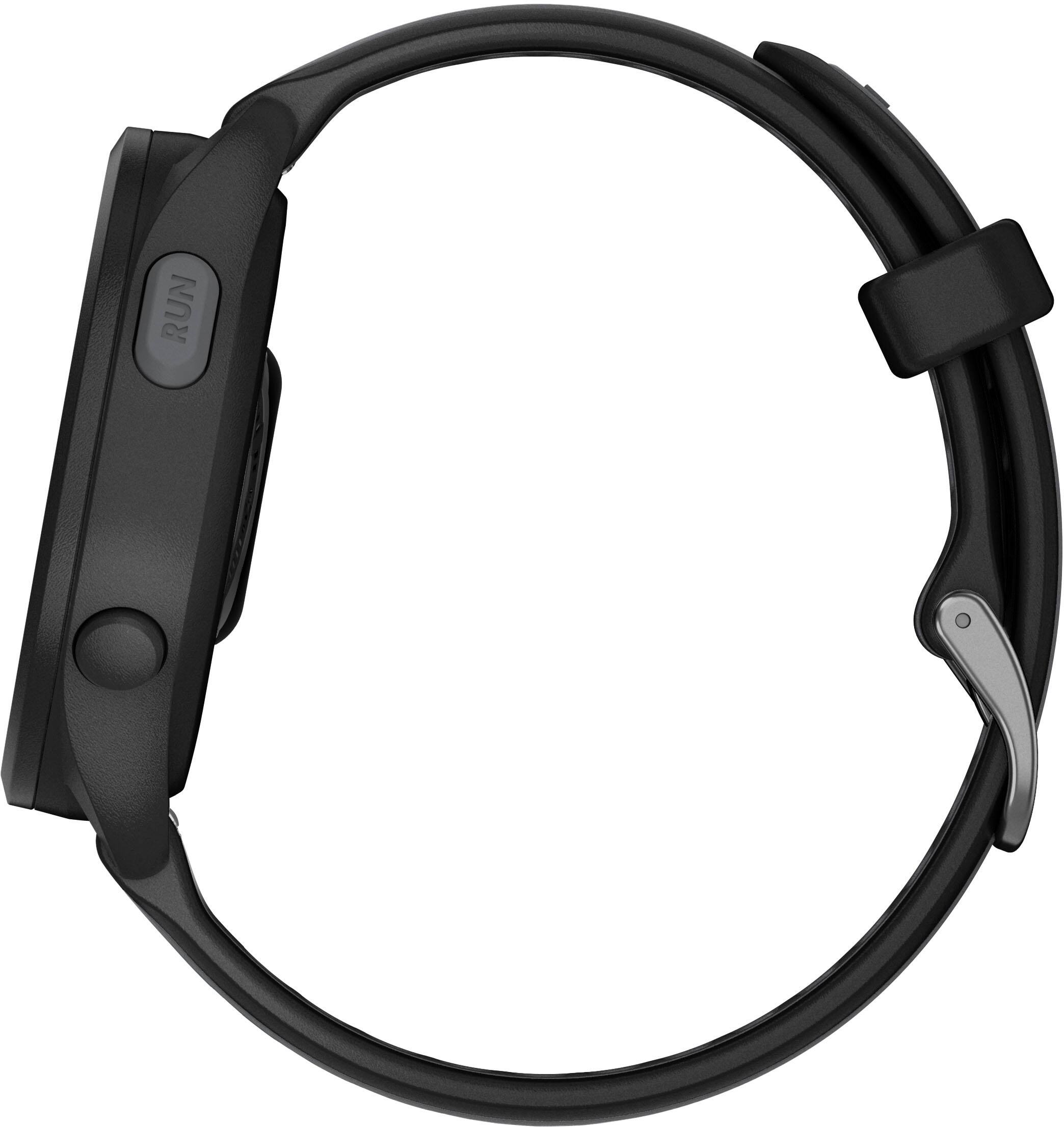 Garmin Forerunner 165 AMOLED Smartwatch – Black/Slate – GPS, HRV, Training Metrics – 43mm