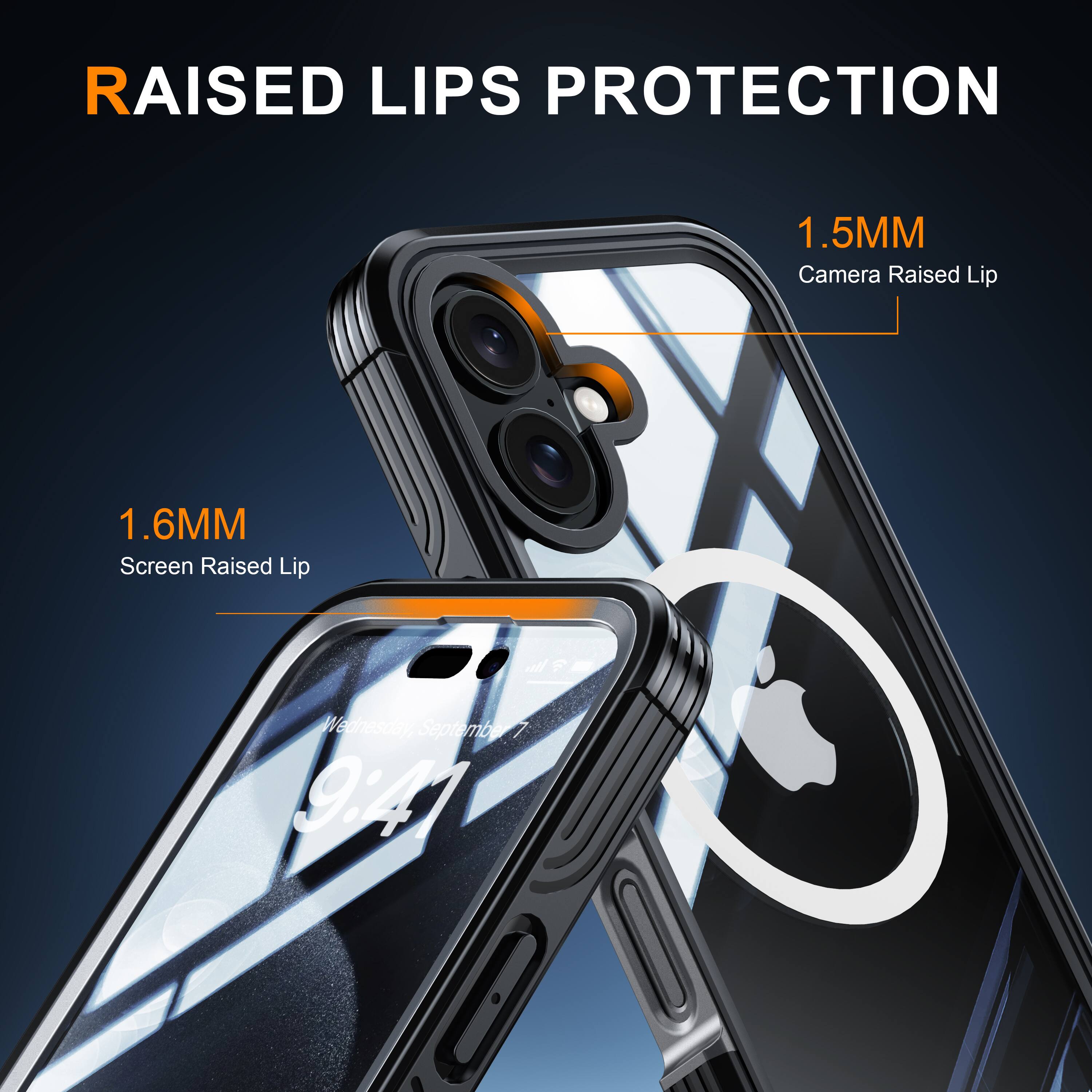 RAISED LIPS PROTECTION

1.5MM Camera Raised Lip

1.6MM Screen Raised Lip

Wednesday, September 7 9:41