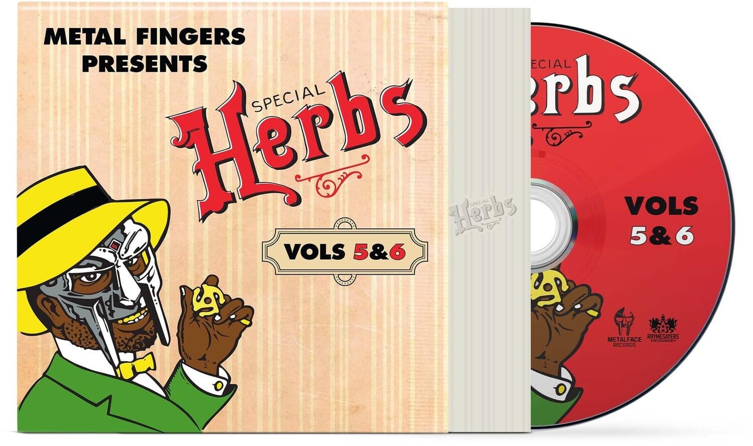 MF Doom - Metal Fingers Presents: Special Herbs Vol. 5 & 6   - COMPACT DISCS [CD] price history on PriceWatchPro