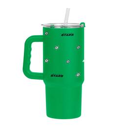 Logo Brands - Dallas Stars 24oz. Step and Repeat Powder Coat Tumbler - Hunter Green