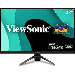 ViewSonic - VX2267-MHD 22" LCD FHD FreeSync Gaming Monitor (HDMI, VGA and DisplayPort) - Black