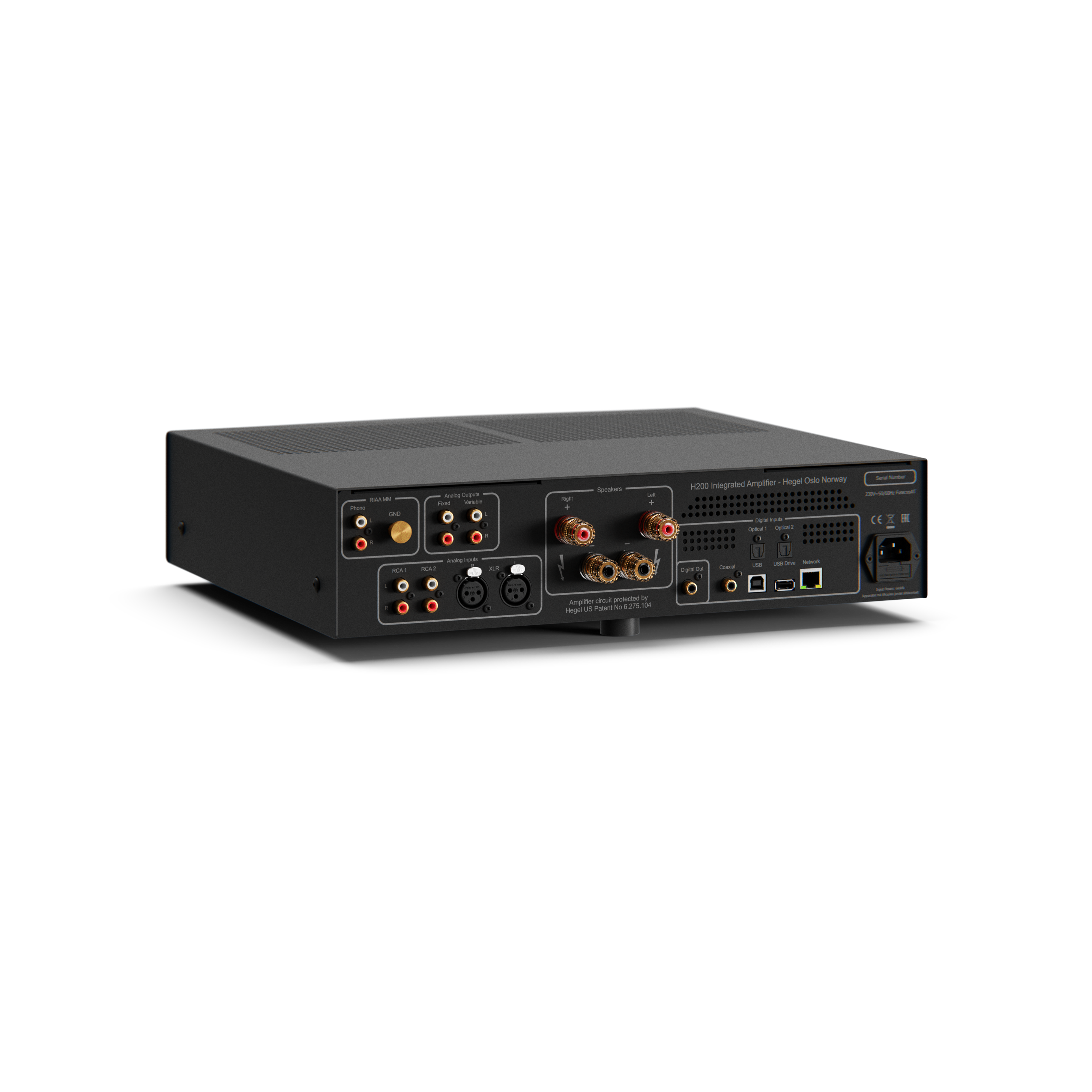 H200 Integrated Amplifier - Hegel Oslo Norway