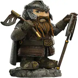 Iron Studios - The Lord of the Rings - MiniCo - Gimli Figure - COLLECTIBLES - Multicolor