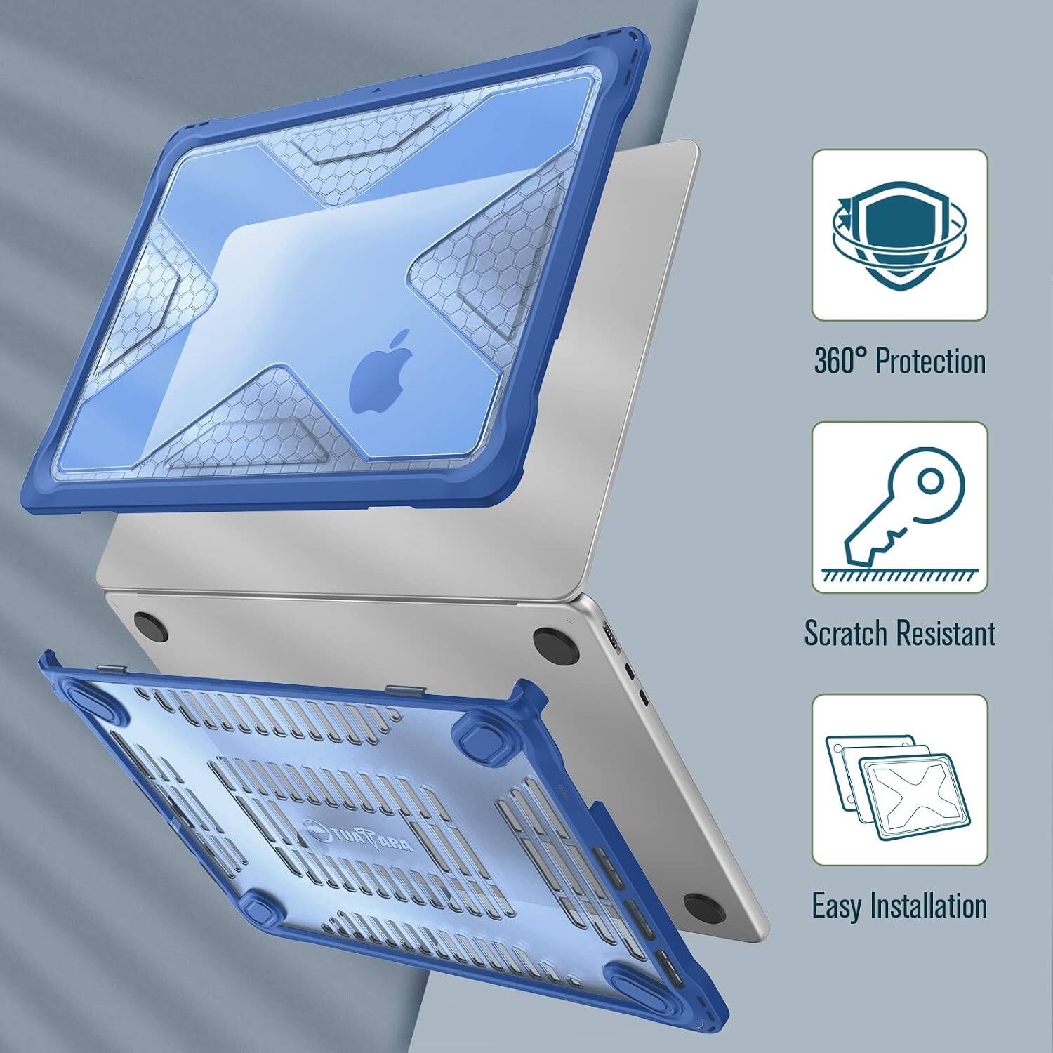 360° Protection  
Scratch Resistant  
Easy Installation